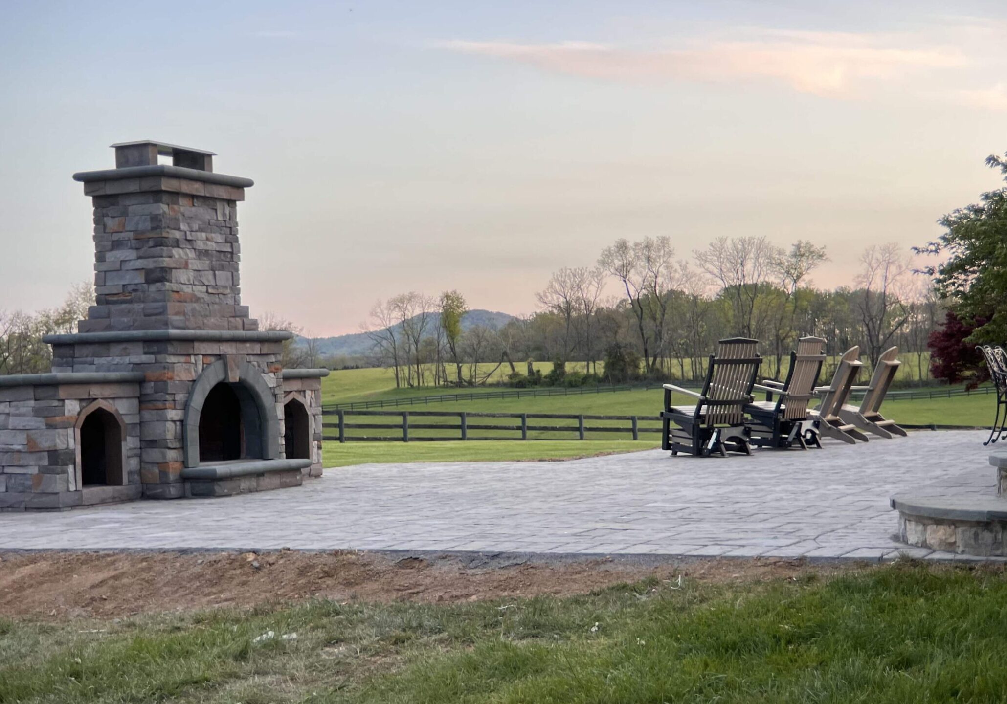 Professional natural stone patios